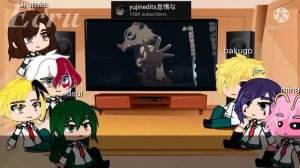 MHA react to Deku as Tanjiro (NOT ORIGINAL) /Ecru/