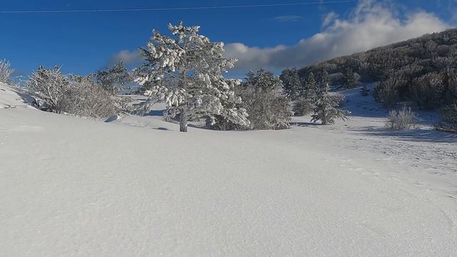 Канатная дорога на АЙ-ПЕТРИ. Жуткий ХОЛОД на вершине. Крещение Крым 2022 смотреть онлайн
