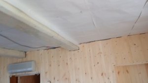 Ремонт садового домика.