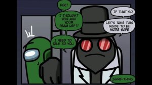 Rodamrix Edit - Infected Green Disruption - Among Us Comic Dub