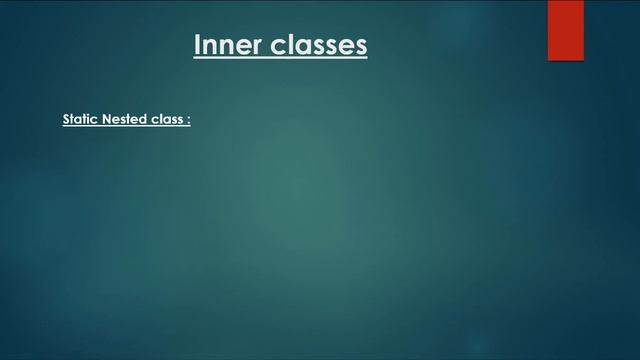 java tutorial for beginners 40 Inner classes in java смотреть онлайн