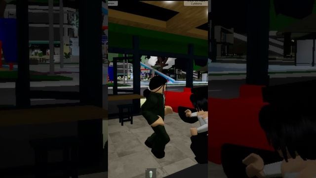 Танец Винсента и Мии в Робокс