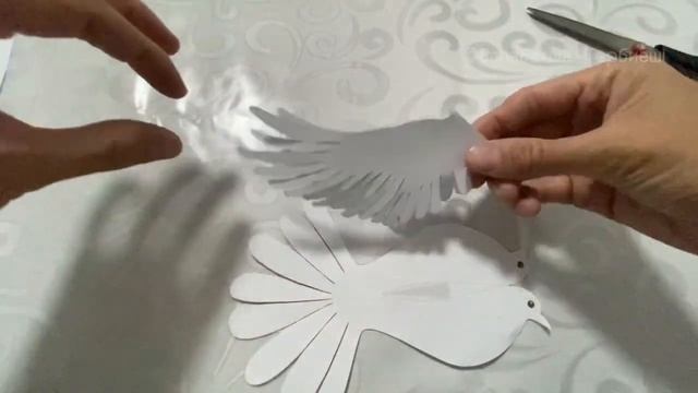Қағаздан көгершін жасау / Көгершін жасау / 3D көгершін смотреть онлайн