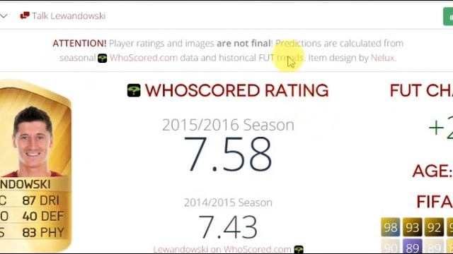 FIFA 17 vs FIFA 16 iOS/Android version Player Ratings смотреть онлайн