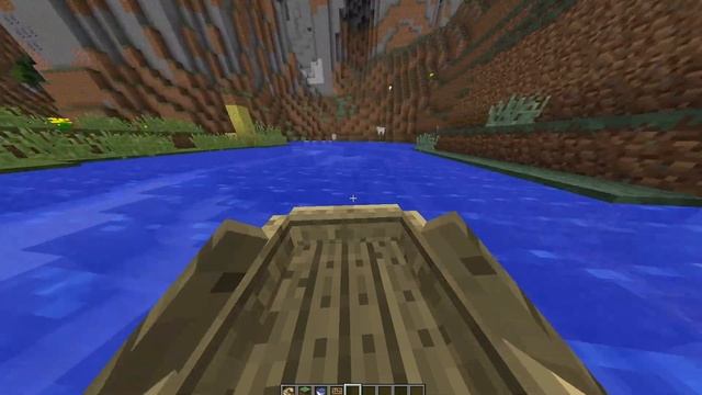 Плыву НА ЛОДКЕ в МАЙНКРАФТЕ ! (2 Часть) смотреть онлайн