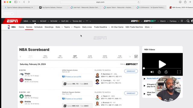 The Best NBA Sports Bets Saturday | FanDuel | Draftkings | Prize Pick | 2-24-24