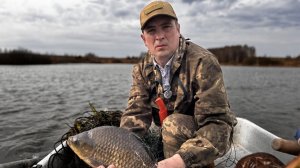Промысловая рыбалка на озере Шапкино