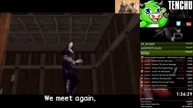 Tenchu Stealth Assassins Grand Master% Speedrun Guide смотреть онлайн