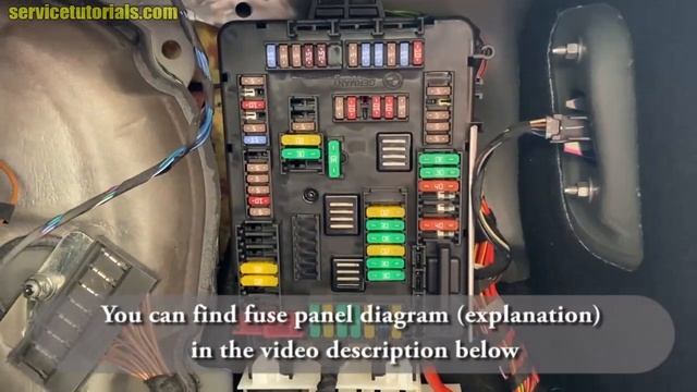 BMW X5 F15 & X6 M50D F16 (2015-2020) Fuse Box Relay Diagram (Explanation) & Location смотреть онлайн