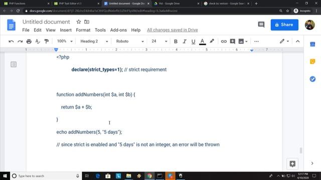 php functions