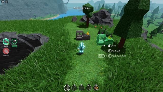 HOW TO MAKE GOLD COINS IN THE SURVIVAL GAME | ROBLOX смотреть онлайн