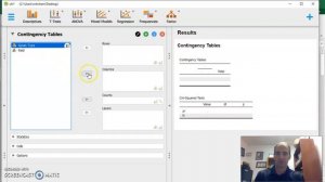 Performing a Two-Way Chi Square (Test of Independence) in JASP