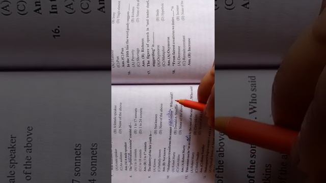 B.A. 3rd year English sonnet -1 written by shakespeare MCQs with hindi explaination смотреть онлайн