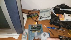 Ремонт приставки  Simba's dendy