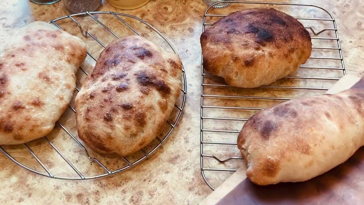 Чиабатта на закваске. Тесто холодной ферментации