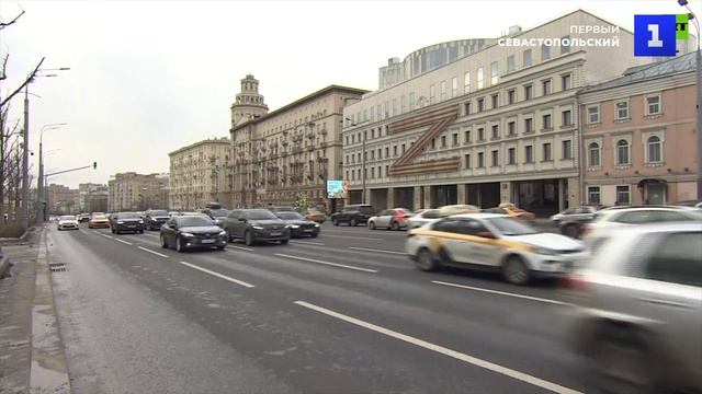 Георгиевскую ленту в виде буквы Z вывесили на здании театра Табакова