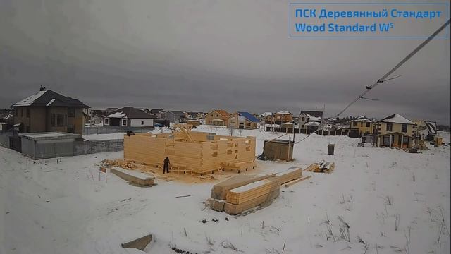 Сруб 12х12м из бруса 200х200