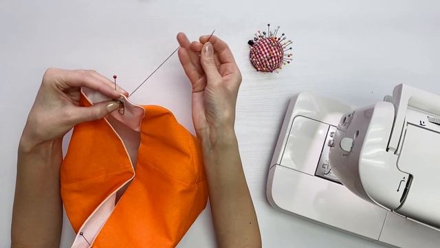 Slide Down Project Bag sewing tutorial / How to sew Fabric Bag EASY sewing project for beginners смотреть онлайн