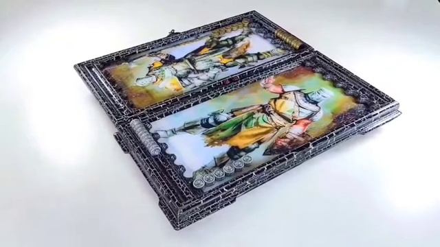 Нарды подарочные "Рыцари"