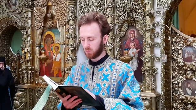 Сказание о иконы Божией Матери Почаевской. Читает послушник монастыря Александр Ассельборн. смотреть онлайн