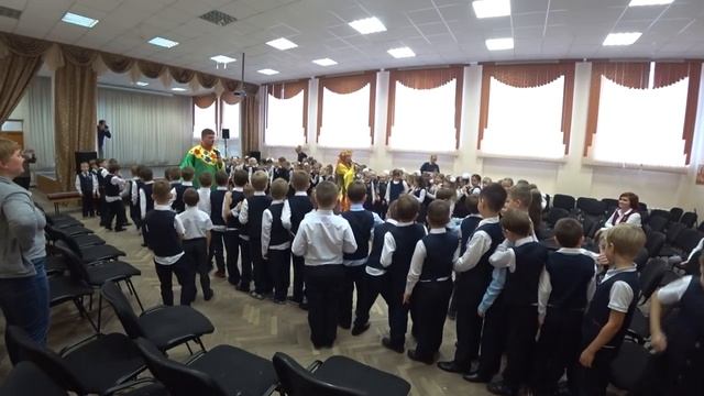 Посвящение 1класс Школа №61 Екатеринбург 1В класс 2018