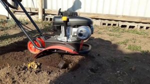 миникультиватор Zongshin, культивация на всю глубину фрез.