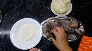 Самый сочный и нежный жаренный ХЕК с луком!!