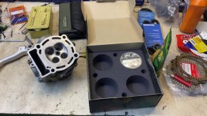 Zongshen 177mm с портингом, новым поршнем и мощностью 33,2 Hp на колесе.