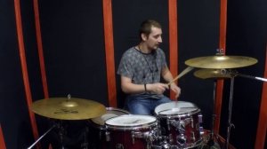 Кавер на группу Смех - Не своим ребятам. DrumCover.