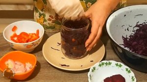 А вы так готовили красную капусту? Маринованная краснокочанная капуста