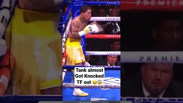 Gervonte tank Davis almost get knocked out #moments #video #sports