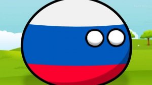 КИБЕРБОЛ 2077 гость из будущего! Countryballs