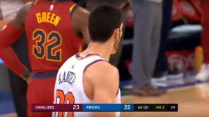 ENES KANTER AND LEBRON EXCHANGE WORDS!