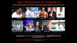 БРАТСТВО ТЬМЫ, ЗАМАСКИРОВАННОЕ ПОД ПРОРОКОВ