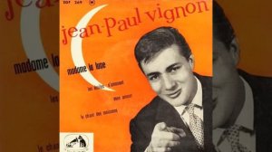 Jean Paul Vignon - EP mono La voix de son maître EGF269  (1957)