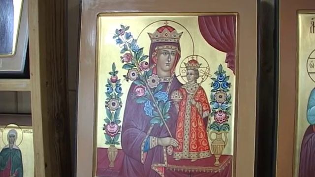 Городецкая роспись. Сюжет детского ТВ. смотреть онлайн