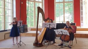 Ж.-Ф. Рамо. Тамбурин. Василиса Паршкова (скрипка), Дина Ласкина (арфа), Зоя Дуденкова (виолончель)