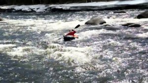 Пакрафт Синица двухслойный на Мане, май 2013