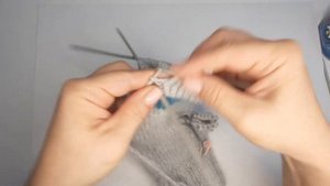 Варежки из пуха норки с удобной посадкой