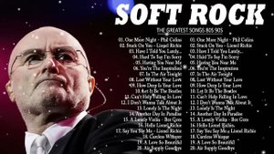PHIL COLLINS, ROD STEWART, MICHAEL BOLTON, ERIC CLAPTON, LIONEL RICHIE 🎵️🎵️🎵 SOFT ROCK PLAYLIST