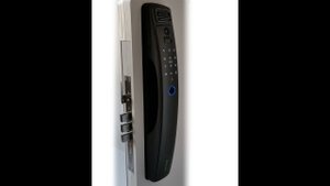 Электронный замок с распознаванием лица (face id) MirLock FD2055 с удаленным доступом по wifi
