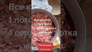 Натуральное питание для кошек.