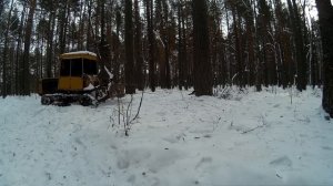 ДТ-75. Выгуливаю ДТ после длительного простоя)))