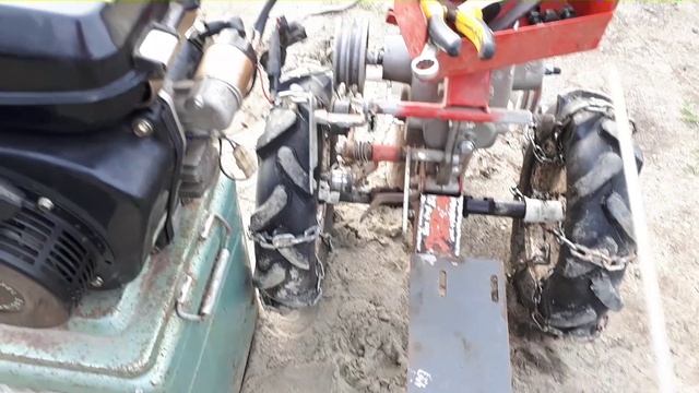 Дизельный мотоблок Фаворит. Усиленная рама двигателя, почти ЗАВОД