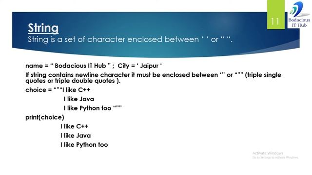 Python Basics