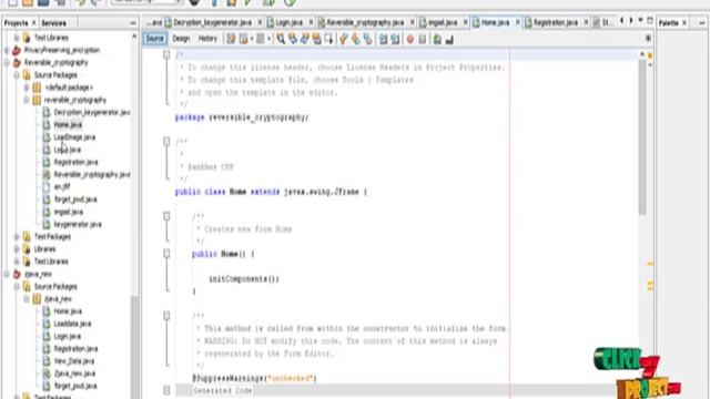 JAVA Cloud Computing Project - Reversible data hiding in encrypted images - ClickMyProject