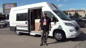 Adria Twin 640 SHX популярный дом на колесах в России. Обзор автодома в Москве 2017.