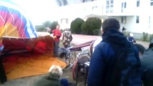 Запуск аэростата. Начало