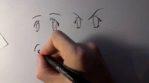 Как нарисовать эмоции у аниме.