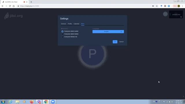 Jitsi meet video conference application tutorial смотреть онлайн
